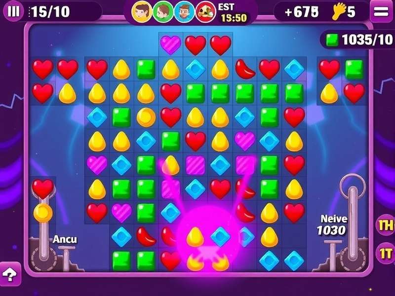 Colva Crush Challenge vibrant puzzle gameplay Colva Crush Challenge Gameplay Screenshot